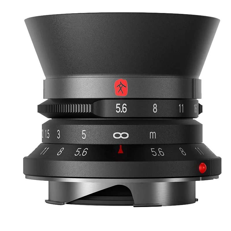 7artisans 28mm F5.6 MF Lens Full Frame Wideangle for Leica MMount