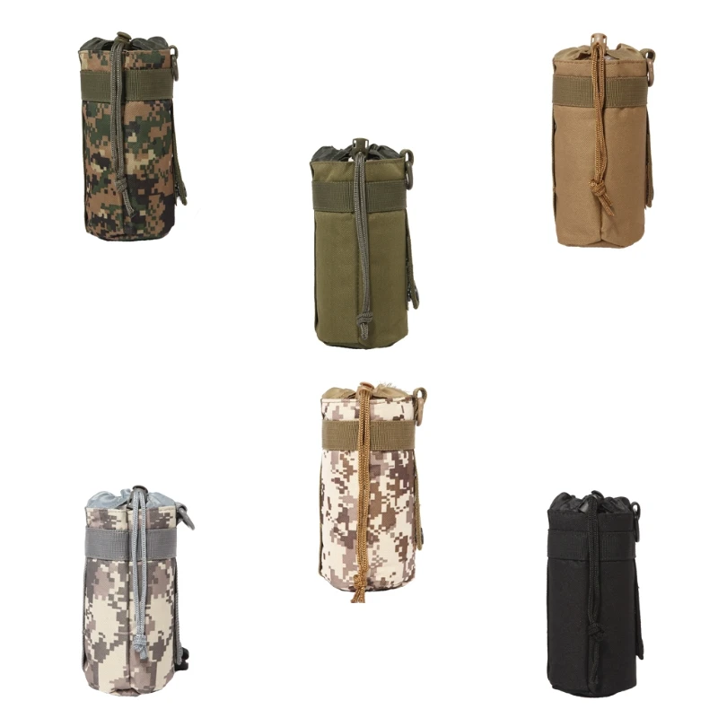 

Water Bottle Portable Kettle Pocket Outdoor Hunting Camping Bag for Backpack Belt