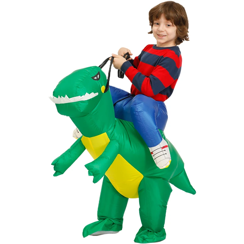 thumbnail image 1 of Disfraz inflable de dinosaurio para niños, disfraz de unicornio, disfraz de Anime, Purim, fiesta de Halloween, disfraces de Cosplay para niños y niñas, 1 of 5
