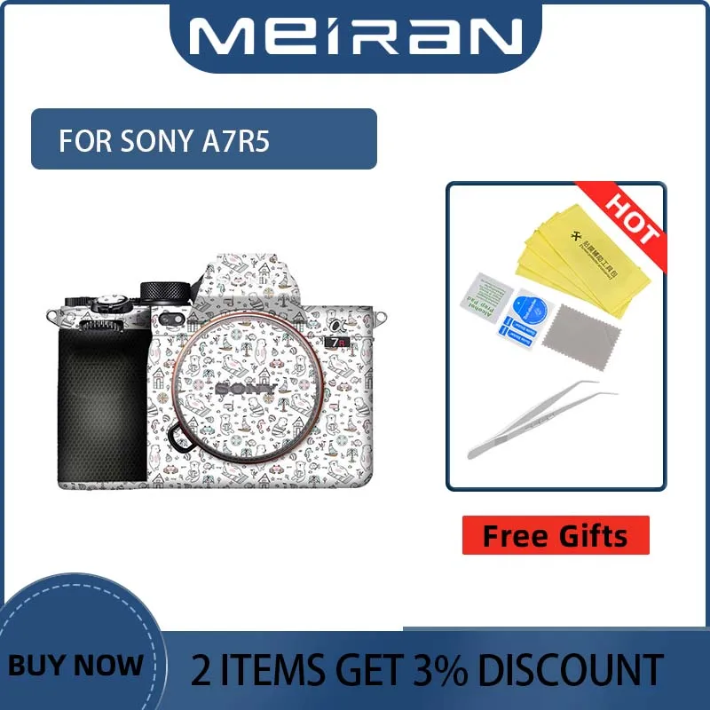 Película protectora para el cuerpo de la Cámara, protector de la piel, antiarañazos, para Sony A7R5, A7RV, A7RM5, ILCE-7RM5, ILCE7RM5, A7R, Mark 5 V, M5, Mark5