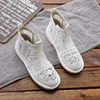 New Women's Breathable Mesh Boots Summer Shoes Lace Walking Shallow New Solid Non Slip Casual Shoes 35-40 Vulcanize Shoes 2