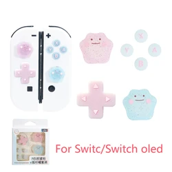 Chic Bling Silicone Button and Thumb Grip Sticker Set (Switch 1 Switch Oled)