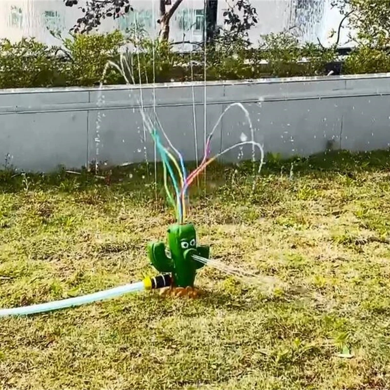 Cactus Sprinkler Waterpark Outdoor for Kid Garden Irrigation Water Toy