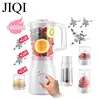 JIQI Food machine Juicer Mixer Blender processor Baby food maker Mixing milkshake Ice grinder Vegetable mincer 200W 1.2L for 3-5 2