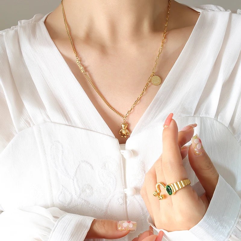 

CINSY Pendants Jewelry For Women Collares Para Mujer Trending Products Chains Necklace For Women Goth Necklaces Necklace Choker