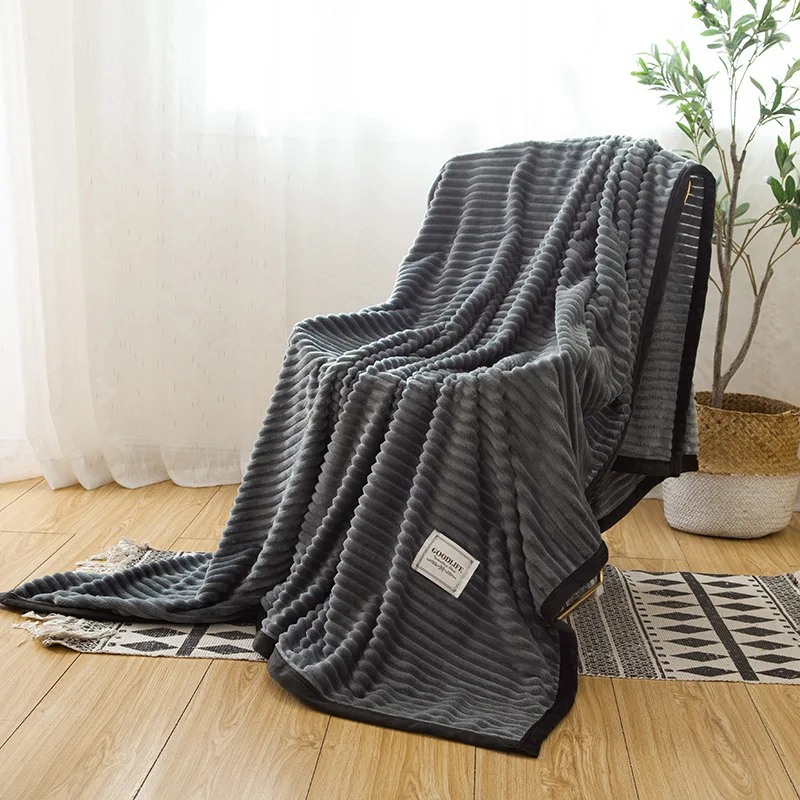 Quality Letter Plaid H Cashmere Blanket Luxury Blanket Crochet Soft Wool  Shawl Portable Warm Winter Sofa Knitted Throw Fleece 이불