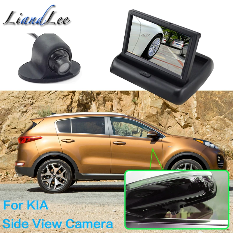 

For KIA Rio Sportage Parking Optima assist Camera Image Car Night Vision HD Front Side Rear View CAM Right Blind Spot Camera