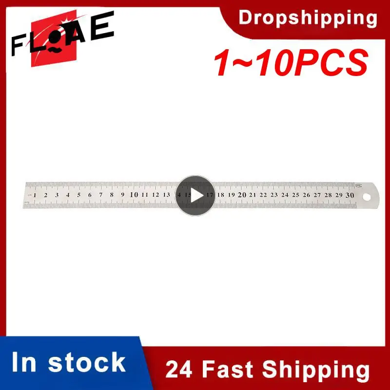 

1-10 шт., линейка из нержавеющей стали, 15 см, 6 дюймов