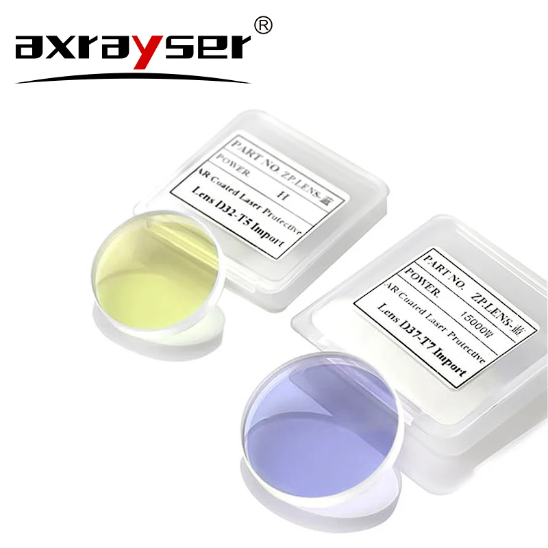 WSX Laser Protective Windows 30x5mm 1064nm JGS1 Optical Silica for Fiber Laser Cutting Machine Protection Lenses