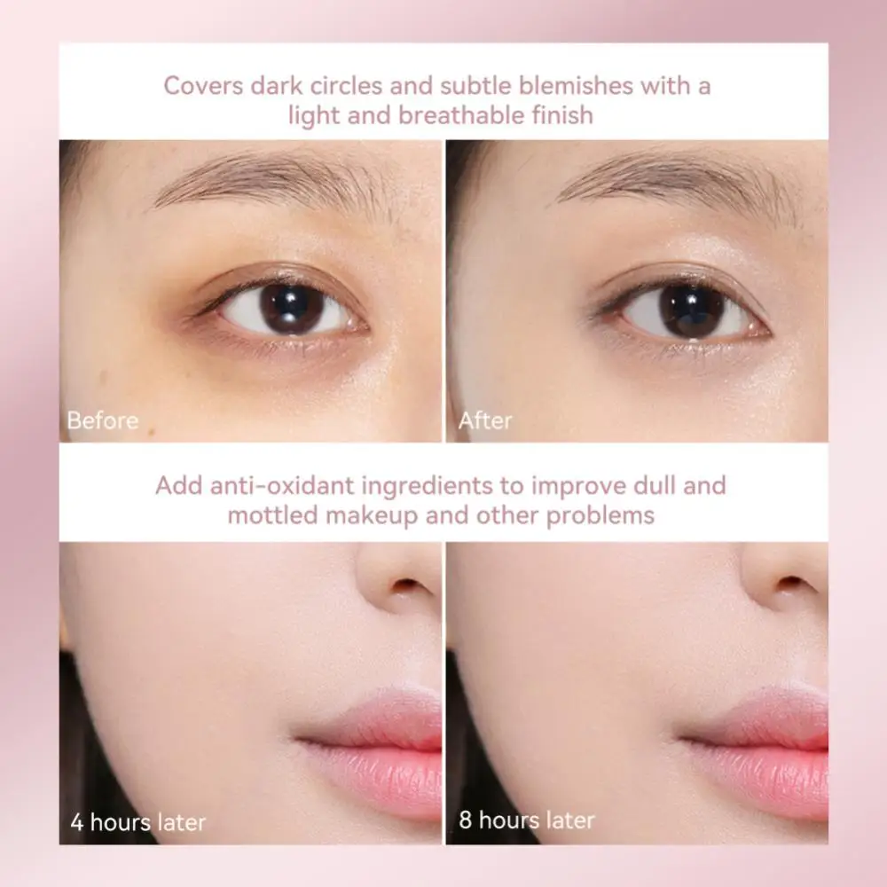 5-color Repair Concealer Nourishing Liquid Foundation BB Cream Moisturizing Isolation Brightening Skin Natural Lasting Makeup 3
