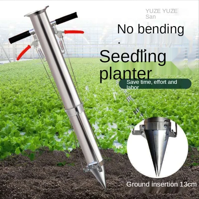 Palánta Transzplanter Zöldség Mezőgazdasági Szerszámok Youngmachine Pepper Ültetése Gyors Vetőmag Rozsdamentes Acél Kerti