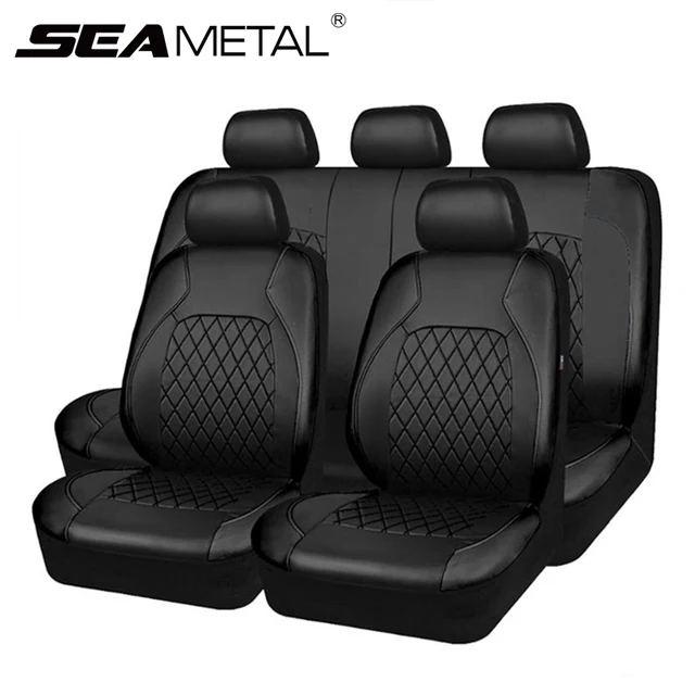 Universal Car Seat Cover Set Leather 1
