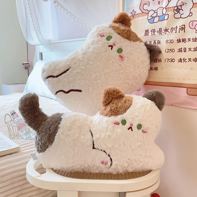 Kawaii Therapy Soft Animal Cat Doll Pillow Collection
