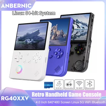 RG40XXV Console di gioco portatile retrò Schermo da 4.0 pollici 640*480 Sistema Linux 5G WiFi Bluetooth Uscita TV HDMI Lettore di videogiochi 1