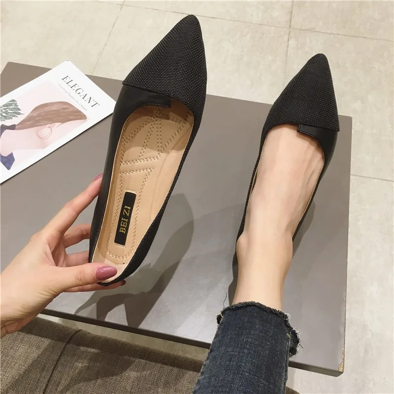 Women Flats Zapatos De Mujer Comfort Shoes for Ladies Shoes Casual Shoes Basic Simple Loafers Large Size 45 Lolita Shoes