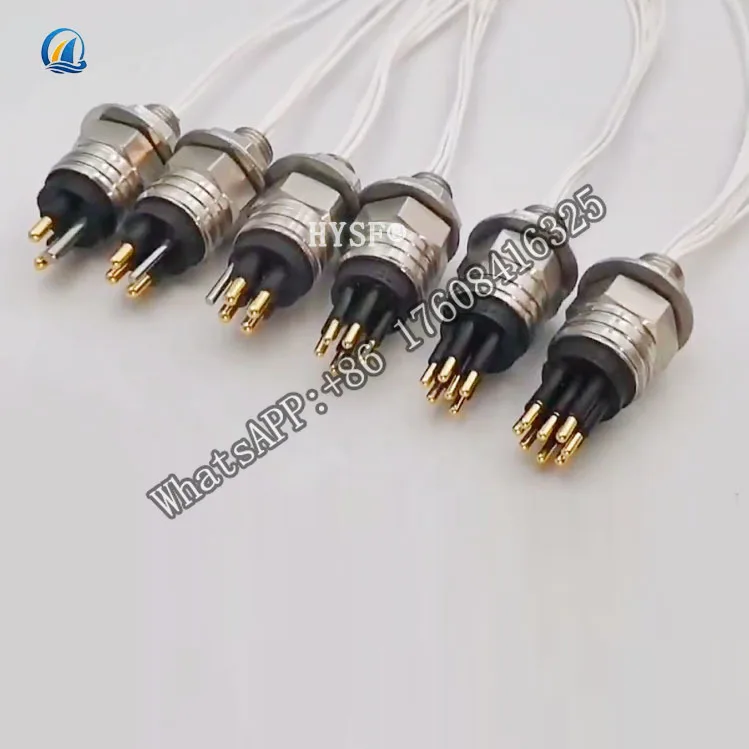 

factory wholesales MCIL8M Subconn 8 pin male underwater electrical connectors subsea connector for ROV cable commercial dive