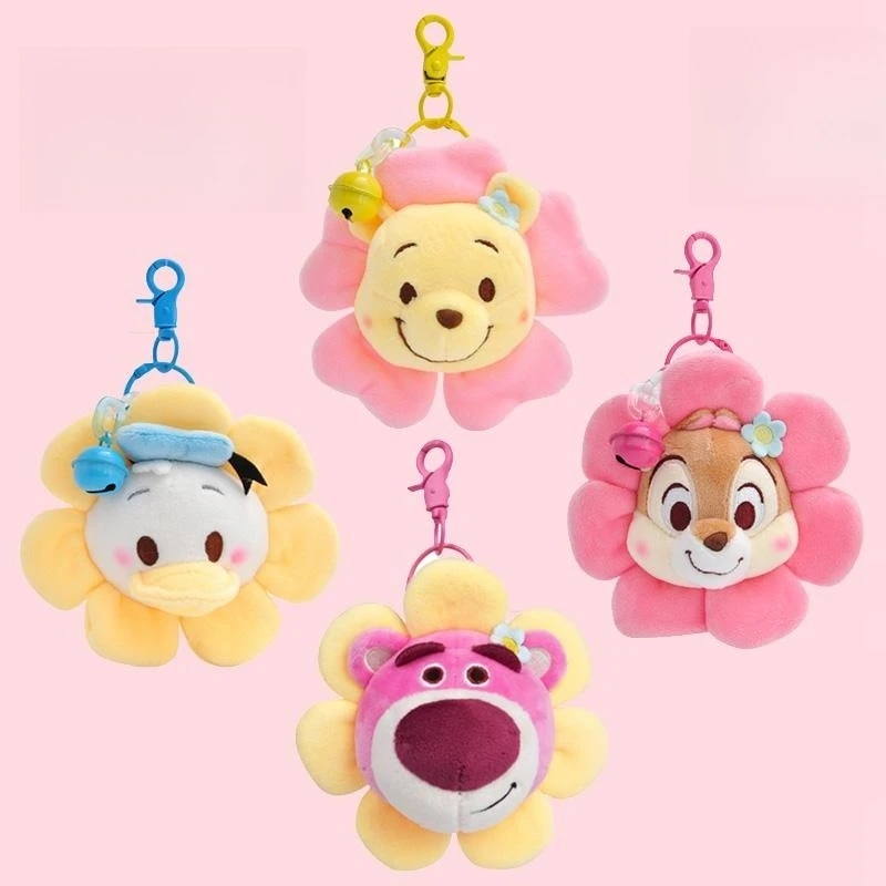 

Kawaii Lotso Дональд Дак Винни Медведь белка странный телефон сумка мультфильм брелок плюшевый кулон