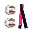 Edge Control Gel Smoothing Frizz Hair Wax Cream Natural Finishing Gel Wax and Headband 30g Non-greasy Small Size Travel 3pcs/Set 1