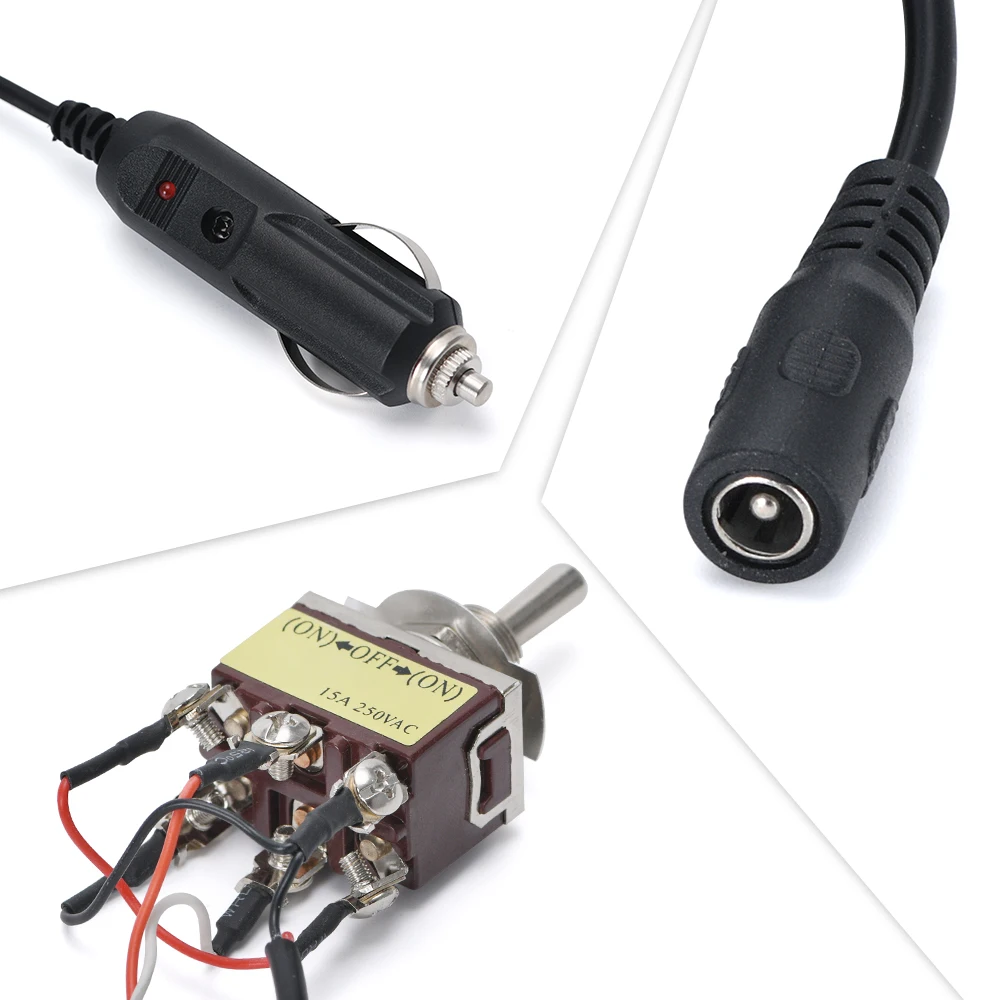 Universal Manual Switch control Switch Exhaust Muffler Electric Valve Cutout cut out System Dump Pipe Kit HT-GJ030 exhaust muffler switch