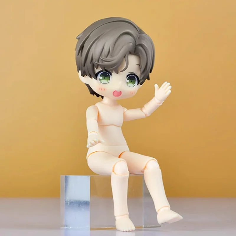 9.6cm 11CM Moveable Joints Doll toys YMY body suitable for GSC head ob11 1/12BJD doll body spherical joint doll toy hand set 6