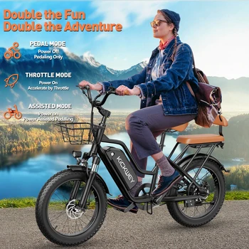 Kickwey LD20 1500W Fat Tire E-Bike 2