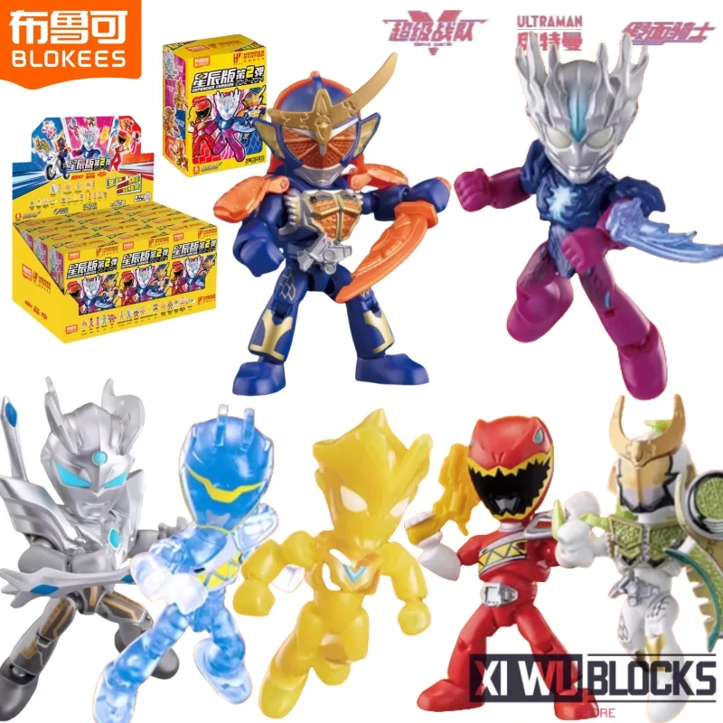 BLOKEES Building Blocks Ultraman Kamen Rider Super Sentai Defender