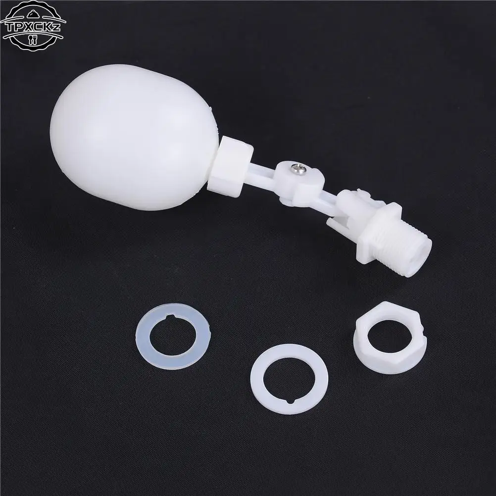 1PCS 3/8" Mini Plastic Float Valve Ball Aquarium Control Safety Check Switch for Water Tower Tank