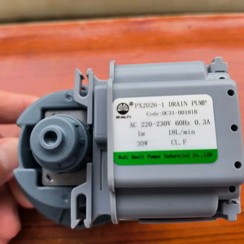 Drainage Motor Drainage Pump for Samsung Washing Machine PX-1 DC31-00181B AC220-230V 60Hz 0.3A 30W Parts