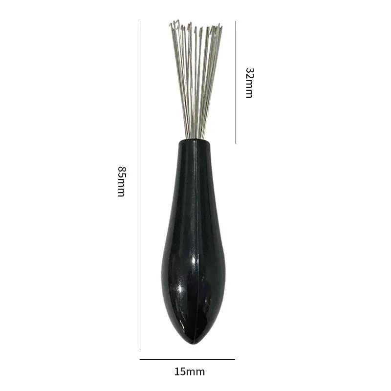 Versatile Hair Brush Cleaning Tool with Plastic Handle