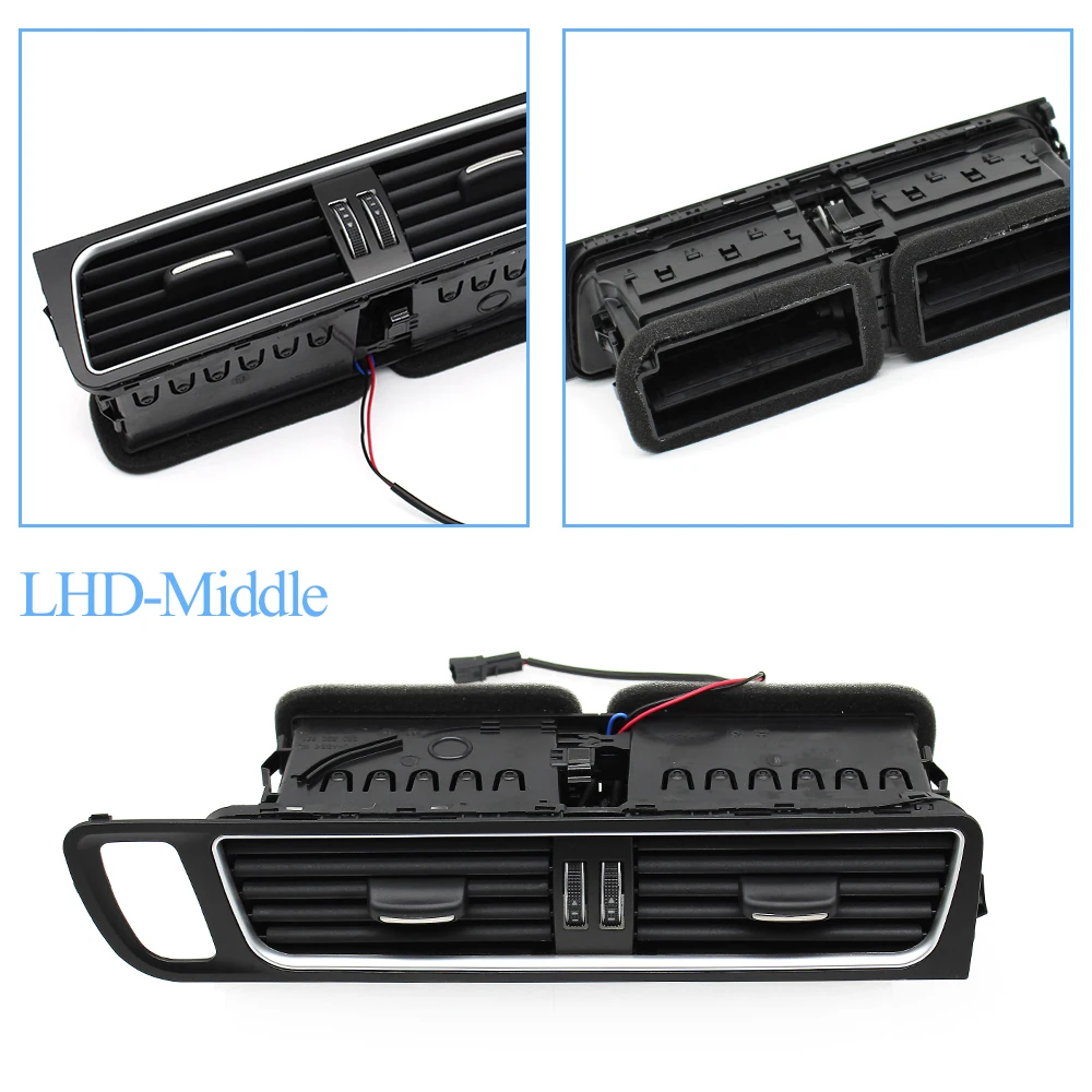 Grilles De Ventilation Avant (gauche + Droite) Pour Audi Q5 2008+ - PARTSLINE - Réf KC02320