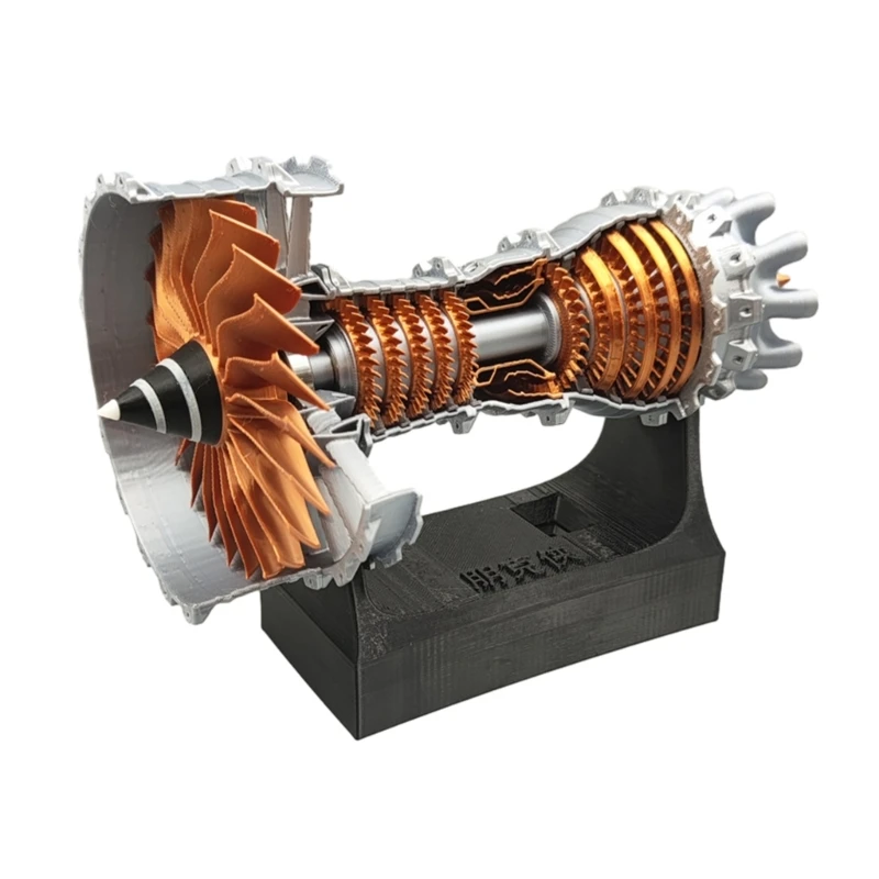 

Aircraft Engine Model Educational Toy Turbofan Engine Model for Science Study