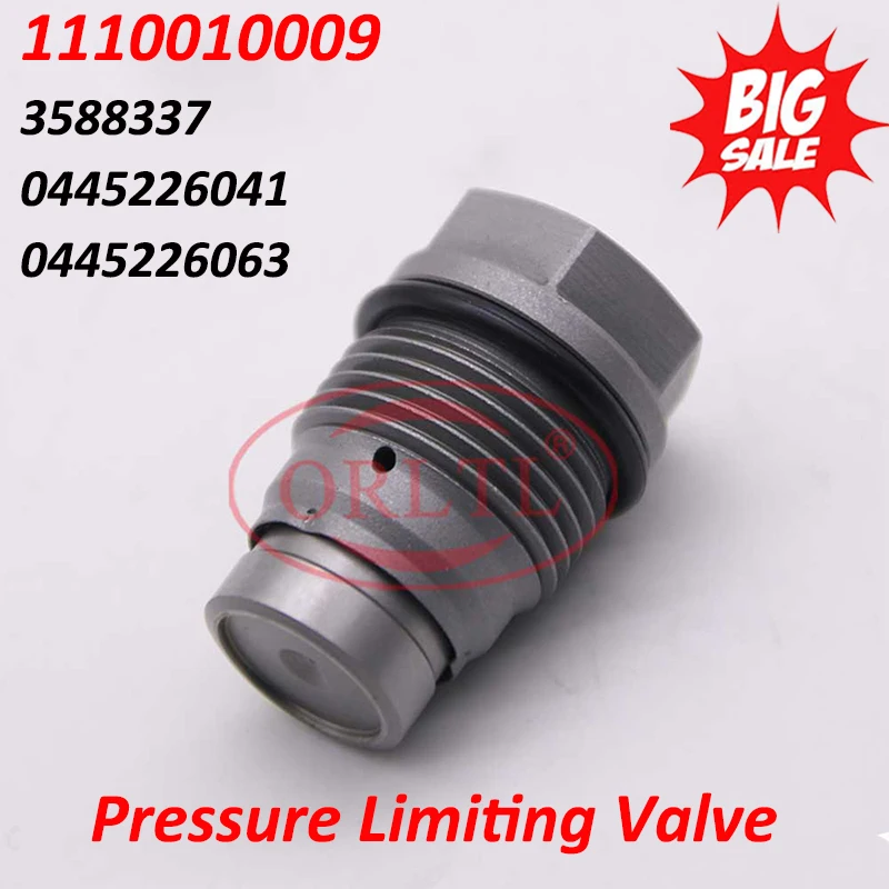 

Новый Дизельный 1110010009 предельный клапан для инжектора с общей топливной магистралью 111 010 009 OEM 3588337 для 0445226041,0445226063