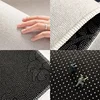 Minimalist Oval Living Room Carpet Gray Modern Home Carpets Line Art Decorative Rug Firm Non-Slip Waterproof Rugs Alfombra Ковер 6