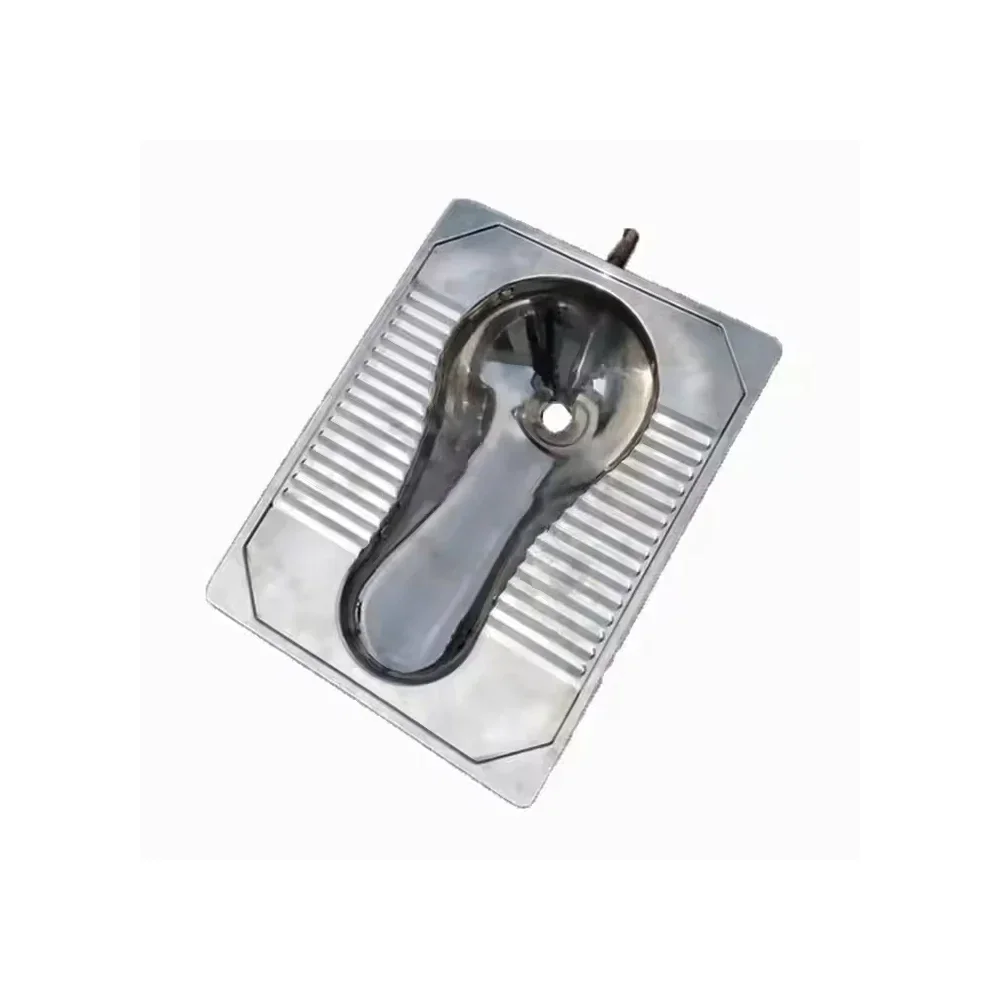 Railway 304 Stainless Steel Squat Toilet Floor Squatting Pan 2