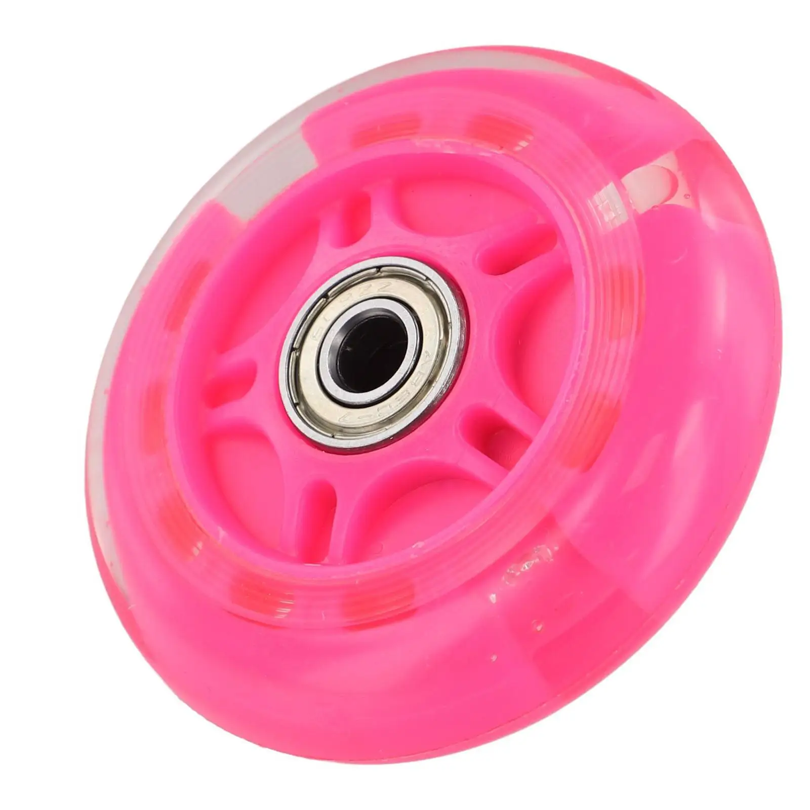1PC Flash Rad Stumm Rad Für Blinklicht Auto Spielzeug Rad Kinder Roller Rad Blinkende Beleuchtung Rad Zubehör – Detail 4