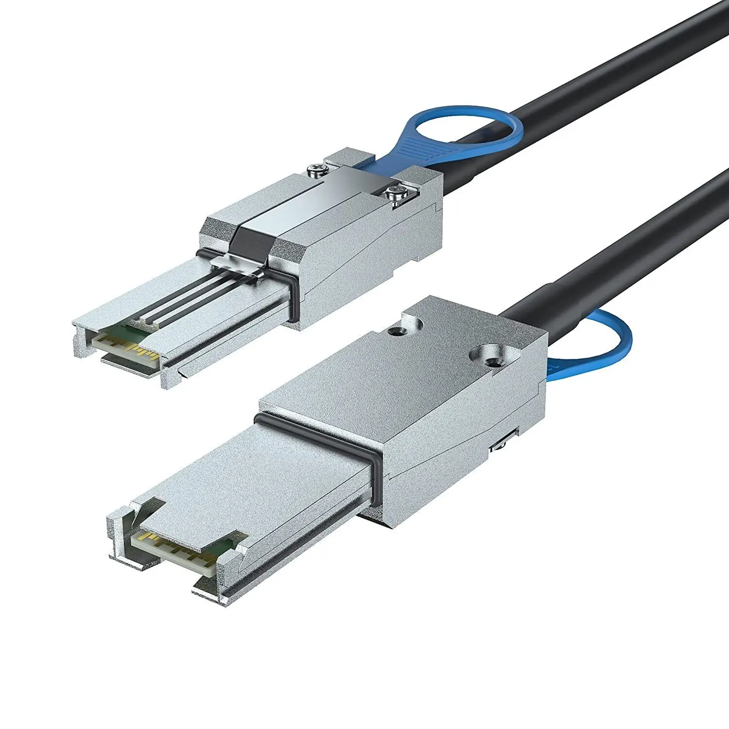 6G External Mini SAS SFF-8088 to SFF-8088 Cable, 100-Ohm, 0.5-m(1.64ft) sff 8088 to 4x sata 7pin mini sas 26p to 4sata cable
