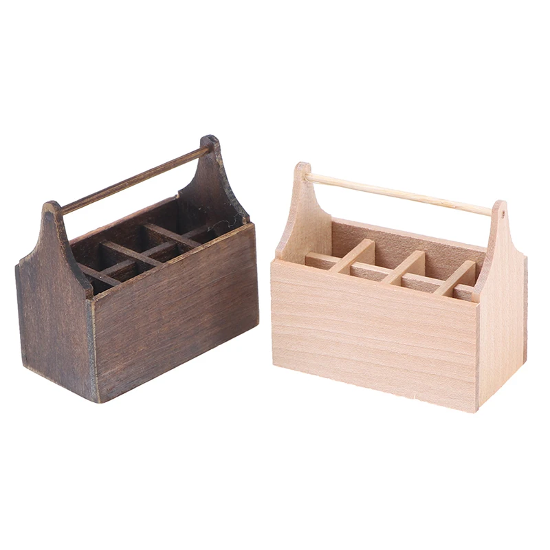 

Коллекция 1/12 года, Miniatuur Acht Raster, ящик для инструментов Meubels, Diy, поппендер, аксессуары, игрушки, симуляция, ящик для инструментов, модель, игрушки