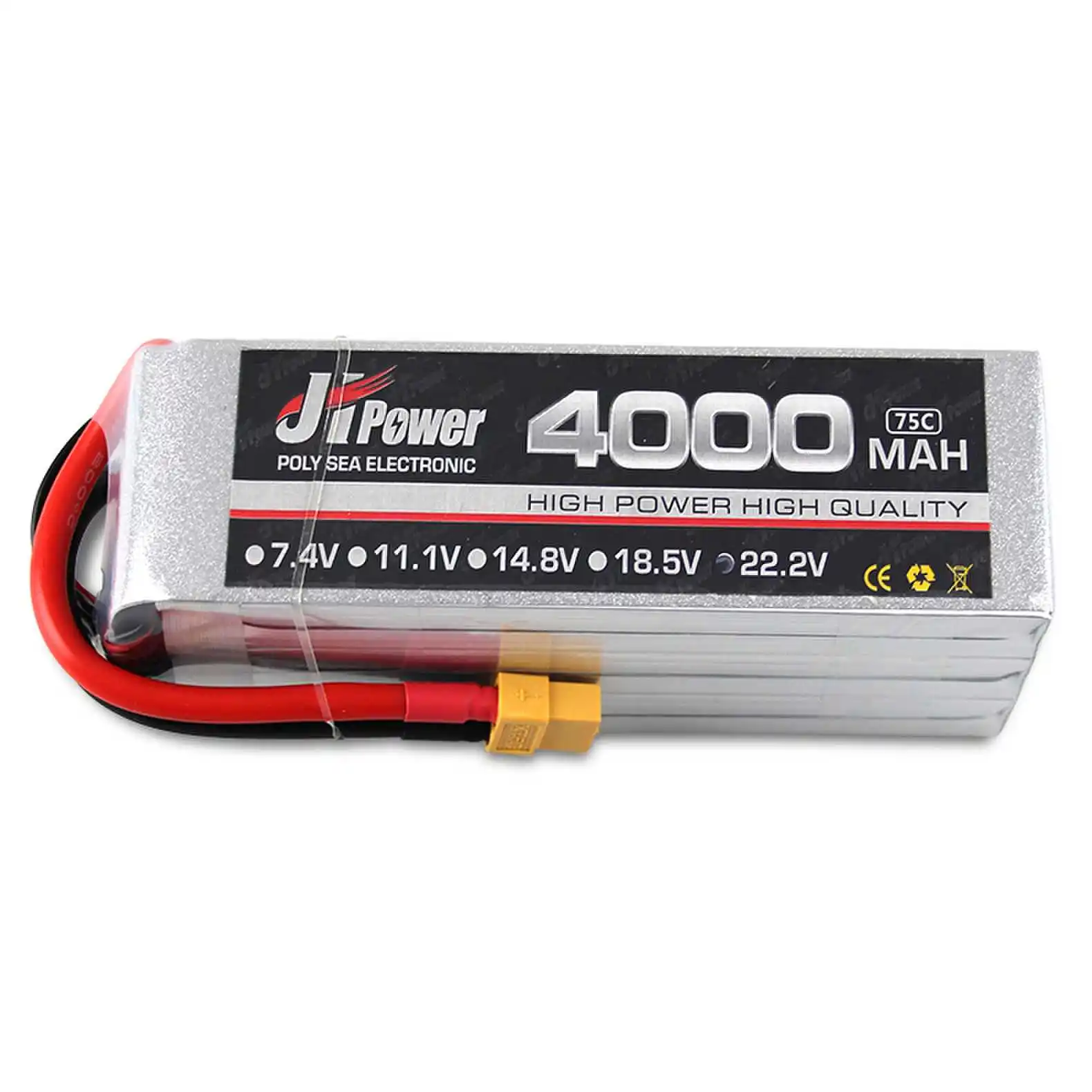 

JH Power 2S 3S 4S 6S 7S 8S RC LiPo Battery 7,4 V 11,1 V 14,8 V 18,5 V 22,2 mAh 35C 75C для радиоуправляемого автомобиля, вертолета, лодки, радиоуправляемого дрона