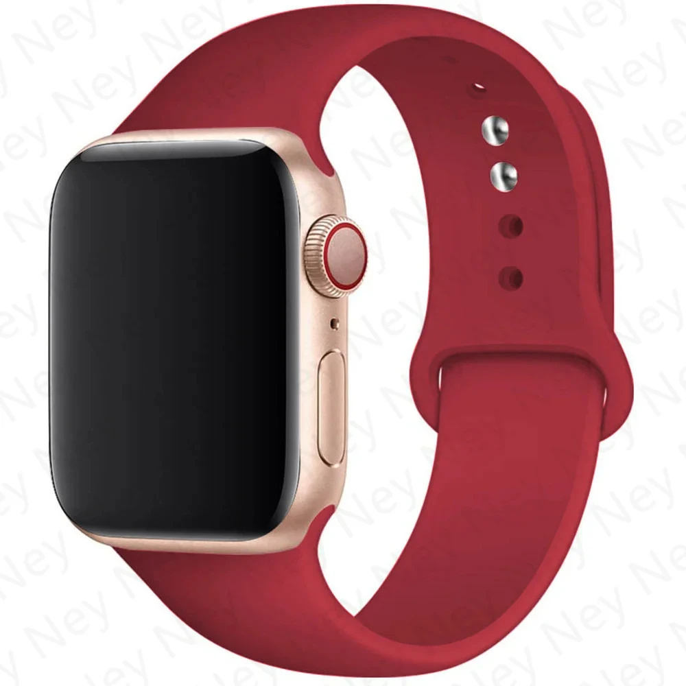 Sport Silicone Strap for Smartwatch - Durable and Versatile Bracelet Band