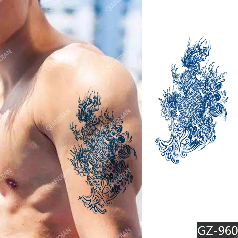 男性用の一時的な入れ墨,防水性,偽のジュース用,半永久的,スターマリの