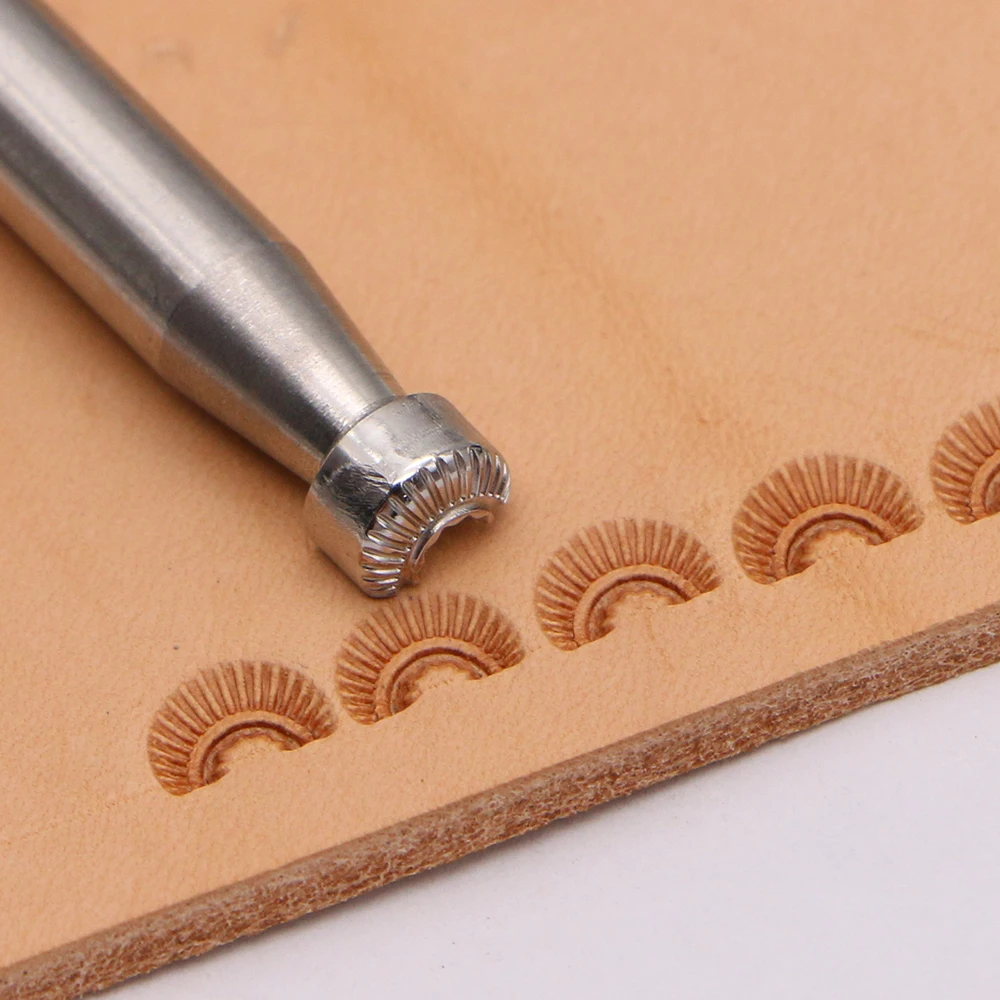 Leather Stamp Punch Leather Stamping Tool Border D024 D030 D031 D111-2 N050 304 Stainless steel