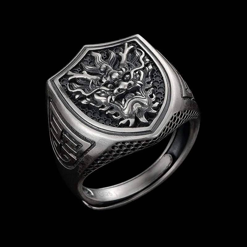 G-DRAGON Übermensch SILVER RING G Dragon Ring for sale | eBay