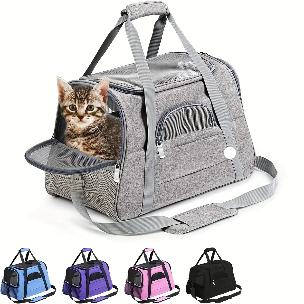 Animal Carrier Pet Carrier For Hamster Travel In Style Soft & Portable Cat Carriers For Medium & Small Cats pet carrier