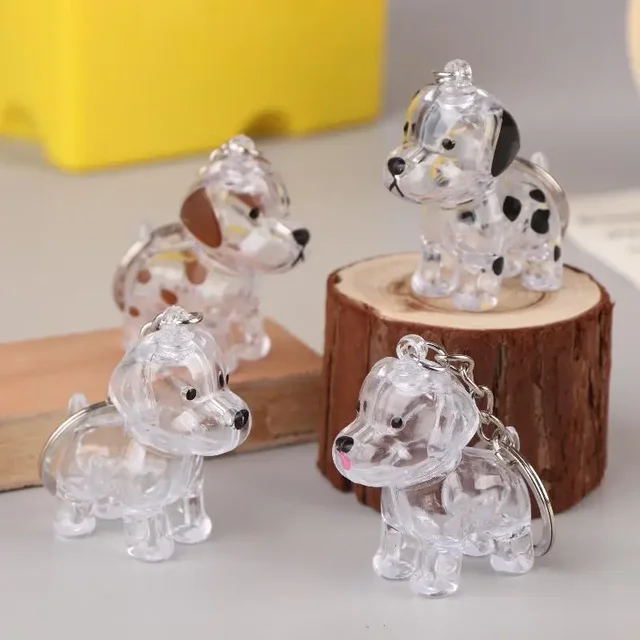 Dog Hair Collection Pendant Hair Storage Box Bag Charm Pet Pendant Transparent Hair Storage Capsule Dog Souvenirs Gift