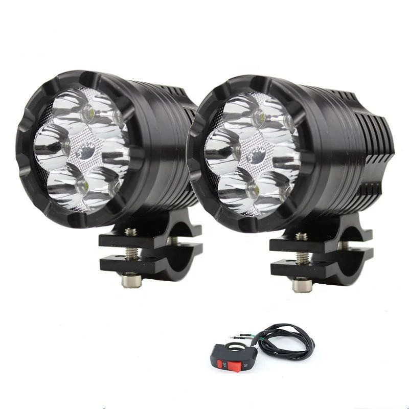 Moto Led Faro Fendinebbia Faretto 12V Per Bmw R1200Gs Adv F800Gs F650 K1200S Led Ausiliario Faro Led Moto Lampada
