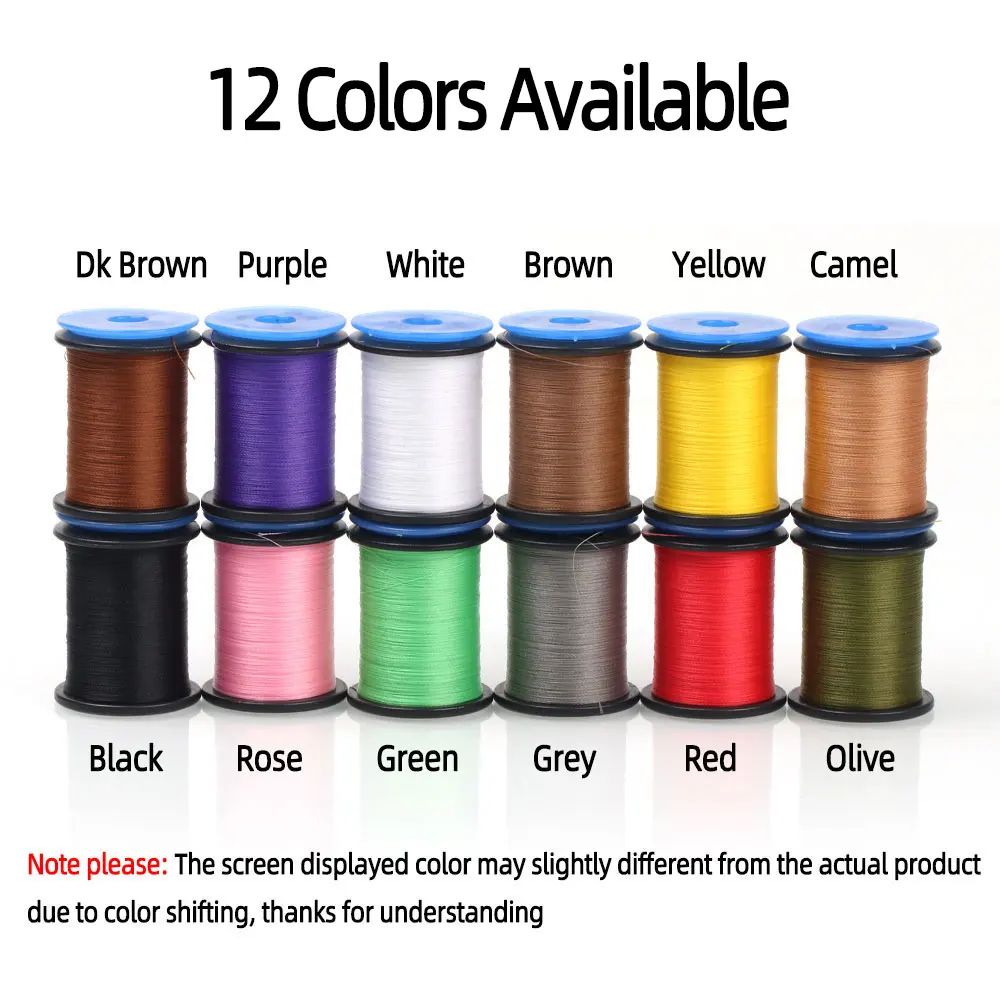 1pc 8/0 Twisted Fly Tying Thread High Tensile Line Dry Fly Midge Nymph Streamer Tying Material