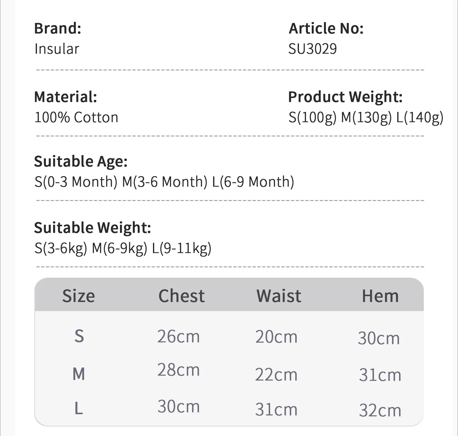 INSULAR Baby Sleeping Bags 100% Cotton Infant Sleep Sack Anti-shock Sleeve Sleeveless Uterine Simuolation Design 4 Seasons 6