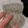 50g/Ball Colourful Glass Silk Yarn Wool Hand Knitting Cord DIY Handcraft Doll Sweater Hat Bag Making Crochet Thread 1