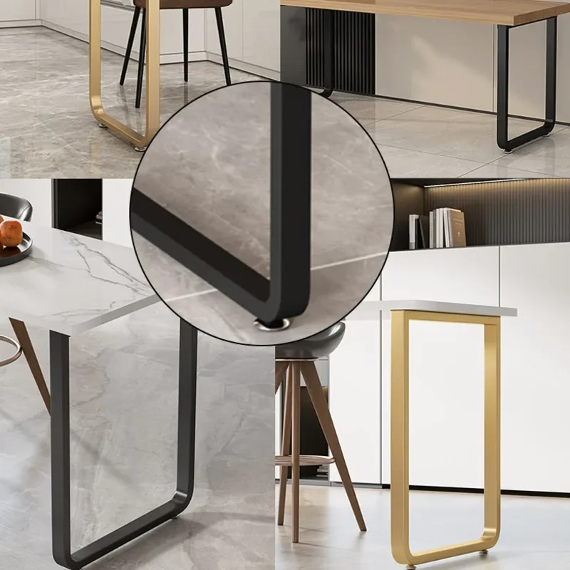 Soporte de Metal para patas de mesa de hierro, columna de soporte para ordenador, escritorio de oficina, accesorios para muebles