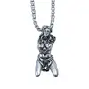 Suffering Goddess Necklace Bound Suffering Statement Necklace Religious Jewelry Retro Goddess Amulet Pendant Necklace Symbol 1